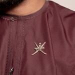 بروش - خنجر فضي